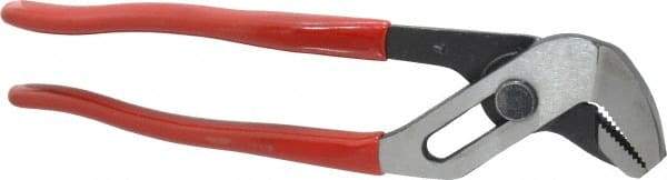 Proto - 7-1/16" OAL, 1-1/8" Max Capacity, 5 Position Gooseneck Tongue & Groove Pliers - Standard Straight Jaws, Standard Head, Plastisol Handles - Exact Tool & Supply