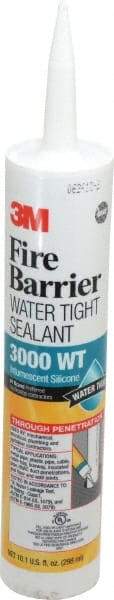 3M - 10.1 oz Cartridge Gray RTV Silicone Joint Sealant - 14 to 230°F Operating Temp, Series 3000WT - Exact Tool & Supply