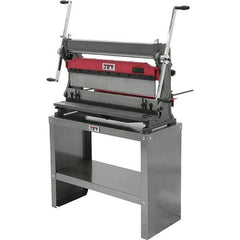 Jet - Combination Roller, Shear & Brake Machines Maximum Mild Steel Shearing Capacity (Gauge): 20 Maximum Mild Steel Bending Capacity (Gauge): 20 - Exact Tool & Supply