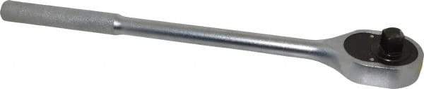 Proto - 3/4" Drive Pear Head Standard Ratchet - Chrome Finish, 20" OAL, 24 Gear Teeth, Standard Head - Exact Tool & Supply