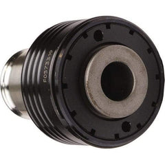 Emuge - 0.2362" Tap Shank Diam, 0.1929" Tap Square Size, #3 Tapping Adapter - 1.3386" Projection, 1-1/2" Tap Depth, 2.7165" OAL, 1.2205" Shank OD, Through Coolant, Series EM03-U - Exact Tool & Supply
