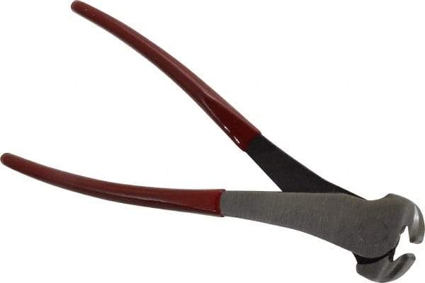 Proto - 8-1/4" OAL, End Cutting Pliers - 5/16" Jaw Length x 1-3/4" Jaw Width, Plastisol Handle - Exact Tool & Supply