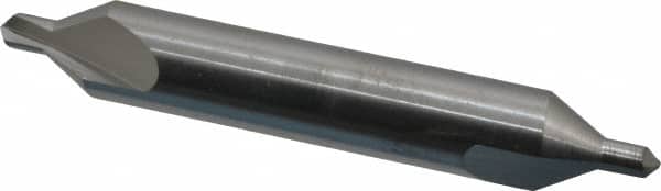 Atrax - #4 Plain Cut 60° Incl Angle Solid Carbide Combo Drill & Countersink - Exact Tool & Supply