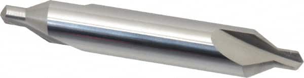 Atrax - #5 Plain Cut 60° Incl Angle Solid Carbide Combo Drill & Countersink - Exact Tool & Supply