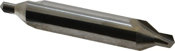 Atrax - #6 Plain Cut 60° Incl Angle Solid Carbide Combo Drill & Countersink - Exact Tool & Supply