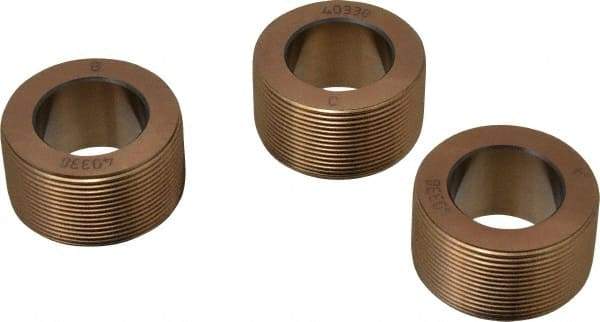 LMT - 7/16-20, 1/2-20 UNF, F2 Head Axial Thread Roll - 2 Starts - Exact Tool & Supply