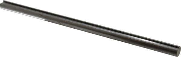 Made in USA - 15mm Diam, 1' Long, 1045 Steel Keyed Round Linear Shafting - 5mm Key - Exact Tool & Supply