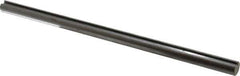 Made in USA - 15mm Diam, 1' Long, 1045 Steel Keyed Round Linear Shafting - 5mm Key - Exact Tool & Supply