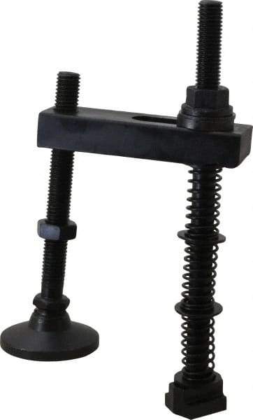 Value Collection - 5/8-11 Tap Size, Steel Strap Clamp Assembly - Swing Clamp, 7/8" Strap Thickness, 1-1/2" Travel, 5" Strap Len, 1-1/2" Strap Width - Exact Tool & Supply