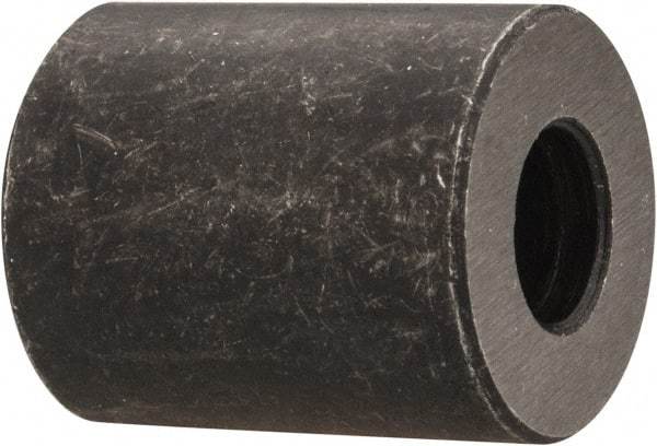 Gibraltar - 3/4" OAL, 5/8" OD, Heat Treated Steel, Counterbored Rest Button - Black Oxide Coating - Exact Tool & Supply