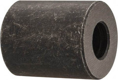 Gibraltar - 3/4" OAL, 5/8" OD, Heat Treated Steel, Counterbored Rest Button - Black Oxide Coating - Exact Tool & Supply