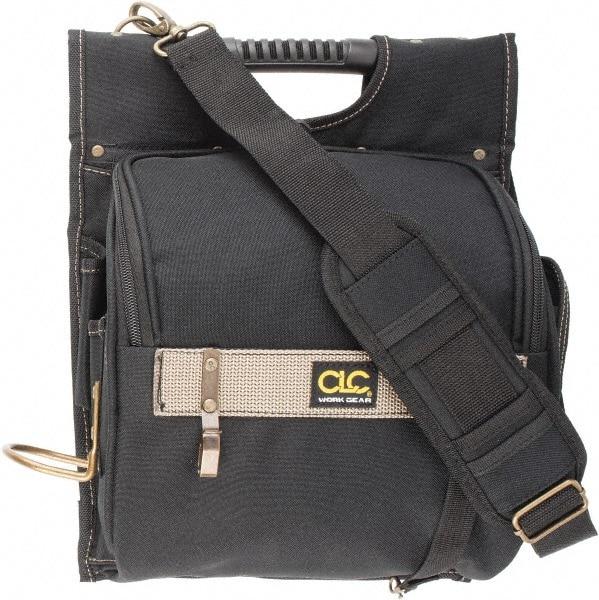 CLC - 21 Pocket Electrician's Holster - Polyester, Black - Exact Tool & Supply