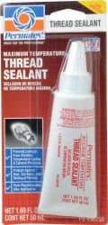 Permatex - 50 mL Tube, White, Paste High Strength Threadlocker - Series 567 - Exact Tool & Supply
