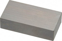 Mitutoyo - 0.7" Rectangular Steel Gage Block - Accuracy Grade 0, Includes Certificate of Inspection - Exact Tool & Supply