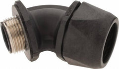 Murrplastik - 3/4" Trade, Nylon Compression Angled Liquidtight Conduit Connector - Noninsulated - Exact Tool & Supply