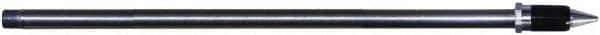 Coilhose Pneumatics - Blow Gun Extension Tube with High Flow Tip - 1/2-27 UNS, 72" Long, Aluminum - Exact Tool & Supply