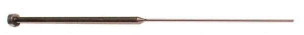 Gibraltar - 7/64" Pin Diam, 1/4" Head Diam x 1/8" Head Height, 6" OAL, Shoulder Ejector Pin - Steel, 5-1/2" Pin Length - Exact Tool & Supply