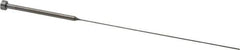 Gibraltar - 1/32" Pin Diam, 1/4" Head Diam x 1/8" Head Height, 6" OAL, Shoulder Ejector Pin - Steel - Exact Tool & Supply