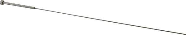 Gibraltar - 3/64" Pin Diam, 1/4" Head Diam x 1/8" Head Height, 10" OAL, Shoulder Ejector Pin - Steel - Exact Tool & Supply