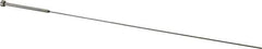 Gibraltar - 3/64" Pin Diam, 1/4" Head Diam x 1/8" Head Height, 10" OAL, Shoulder Ejector Pin - Steel - Exact Tool & Supply