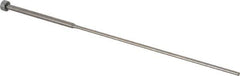 Gibraltar - 5/64" Pin Diam, 1/4" Head Diam x 1/8" Head Height, 6" OAL, Shoulder Ejector Pin - Steel - Exact Tool & Supply