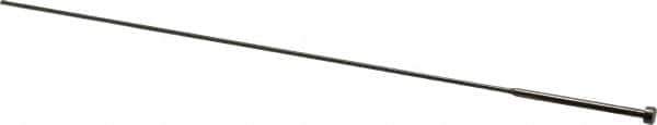 Gibraltar - 5/64" Pin Diam, 1/4" Head Diam x 1/8" Head Height, 10" OAL, Shoulder Ejector Pin - Steel - Exact Tool & Supply