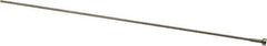 Gibraltar - 3/32" Pin Diam, 1/4" Head Diam x 1/8" Head Height, 10" OAL, Shoulder Ejector Pin - Steel, 9-1/2" Pin Length - Exact Tool & Supply