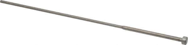 Gibraltar - 3/32" Pin Diam, 1/4" Head Diam x 1/8" Head Height, 6" OAL, Shoulder Ejector Pin - Steel - Exact Tool & Supply