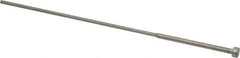 Gibraltar - 3/32" Pin Diam, 1/4" Head Diam x 1/8" Head Height, 6" OAL, Shoulder Ejector Pin - Steel - Exact Tool & Supply