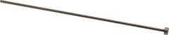 Gibraltar - 3/32" Pin Diam, 1/4" Head Diam x 1/8" Head Height, 6" OAL, Straight Ejector Pin - Steel, 5-7/8" Pin Length - Exact Tool & Supply