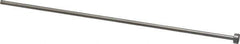 Gibraltar - 7/64" Pin Diam, 1/4" Head Diam x 1/8" Head Height, 6" OAL, Straight Ejector Pin - Steel, 5-7/8" Pin Length - Exact Tool & Supply