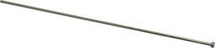 Gibraltar - 1/8" Pin Diam, 1/4" Head Diam x 1/8" Head Height, 10" OAL, Straight Ejector Pin - Steel, 9-7/8" Pin Length - Exact Tool & Supply