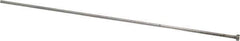 Gibraltar - 1/8" Pin Diam, 1/4" Head Diam x 1/8" Head Height, 10" OAL, Straight/Oversize Ejector Pin - Steel, 9-7/8" Pin Length - Exact Tool & Supply