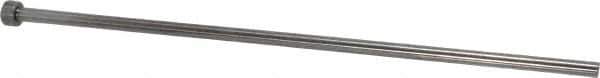 Gibraltar - 5/32" Pin Diam, 9/32" Head Diam x 5/32" Head Height, 6" OAL, Straight Ejector Pin - Steel, 5-27/32" Pin Length - Exact Tool & Supply