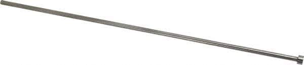 Gibraltar - 5/32" Pin Diam, 9/32" Head Diam x 5/32" Head Height, 10" OAL, Straight Ejector Pin - Steel, 9-27/32" Pin Length - Exact Tool & Supply
