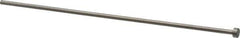 Gibraltar - 3/16" Pin Diam, 3/8" Head Diam x 3/16" Head Height, 10" OAL, Straight Ejector Pin - Steel, 9-13/16" Pin Length - Exact Tool & Supply