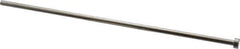 Gibraltar - 7/32" Pin Diam, 13/32" Head Diam x 3/16" Head Height, 10" OAL, Straight Ejector Pin - Steel, 9-13/16" Pin Length - Exact Tool & Supply