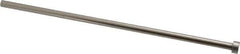 Gibraltar - 19/64" Pin Diam, 1/2" Head Diam x 1/4" Head Height, 10" OAL, Straight Ejector Pin - Steel, 9-3/4" Pin Length - Exact Tool & Supply