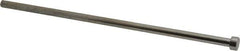 Gibraltar - 5/16" Pin Diam, 1/2" Head Diam x 1/4" Head Height, 10" OAL, Straight Ejector Pin - Steel, 9-3/4" Pin Length - Exact Tool & Supply