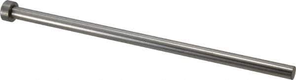 Gibraltar - 11/32" Pin Diam, 9/16" Head Diam x 1/4" Head Height, 6" OAL, Straight Ejector Pin - Steel, 5-3/4" Pin Length - Exact Tool & Supply