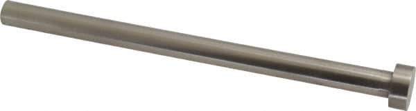 Gibraltar - 3/8" Pin Diam, 5/8" Head Diam x 1/4" Head Height, 6" OAL, Straight Ejector Pin - Steel, 5-3/4" Pin Length - Exact Tool & Supply
