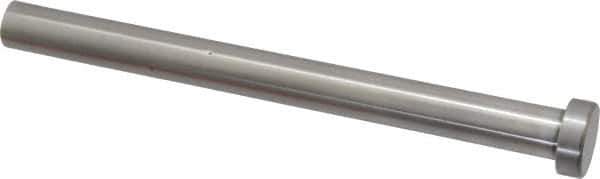 Gibraltar - 1/2" Pin Diam, 3/4" Head Diam x 1/4" Head Height, 6" OAL, Straight Ejector Pin - Steel, 5-3/4" Pin Length - Exact Tool & Supply