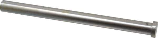 Gibraltar - 3/4" Pin Diam, 1" Head Diam x 1/4" Head Height, 10" OAL, Straight Ejector Pin - Steel, 9-3/4" Pin Length - Exact Tool & Supply