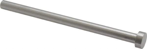 Gibraltar - 3/8" Pin Diam, 5/8" Head Diam x 1/4" Head Height, 6" OAL, Soft Core Pin - Steel, 5-3/4" Pin Length - Exact Tool & Supply