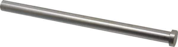 Gibraltar - 5/8" Pin Diam, 7/8" Head Diam x 1/4" Head Height, 10" OAL, Soft Core Pin - Steel, 9-3/4" Pin Length - Exact Tool & Supply