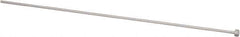 Gibraltar - 3/32" Pin Diam, 1/4" Head Diam x 1/8" Head Height, 10" OAL, Hard Core Pin - Steel, 9-7/8" Pin Length - Exact Tool & Supply