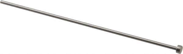 Gibraltar - 7/64" Pin Diam, 1/4" Head Diam x 1/8" Head Height, 6" OAL, Hard Core Pin - Steel, 5-7/8" Pin Length - Exact Tool & Supply