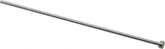 Gibraltar - 7/64" Pin Diam, 1/4" Head Diam x 1/8" Head Height, 6" OAL, Hard Core Pin - Steel, 5-7/8" Pin Length - Exact Tool & Supply