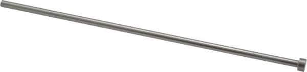 Gibraltar - 9/64" Pin Diam, 1/4" Head Diam x 1/8" Head Height, 6" OAL, Hard Core Pin - Steel, 5-7/8" Pin Length - Exact Tool & Supply