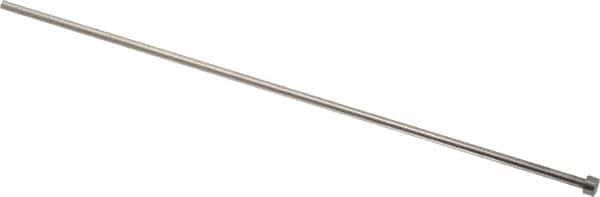 Gibraltar - 5/32" Pin Diam, 9/32" Head Diam x 5/32" Head Height, 10" OAL, Hard Core Pin - Steel, 9-27/32" Pin Length - Exact Tool & Supply